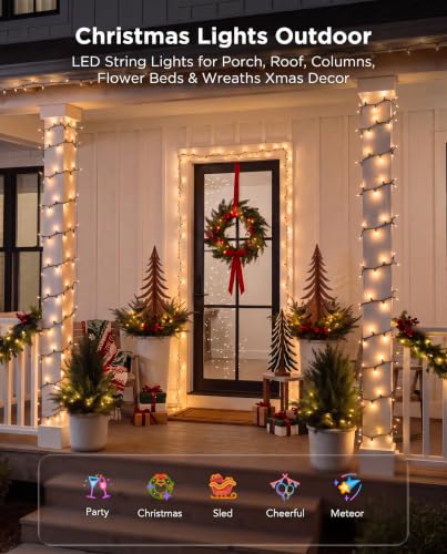 Clear Christmas String Lights (200 Count)