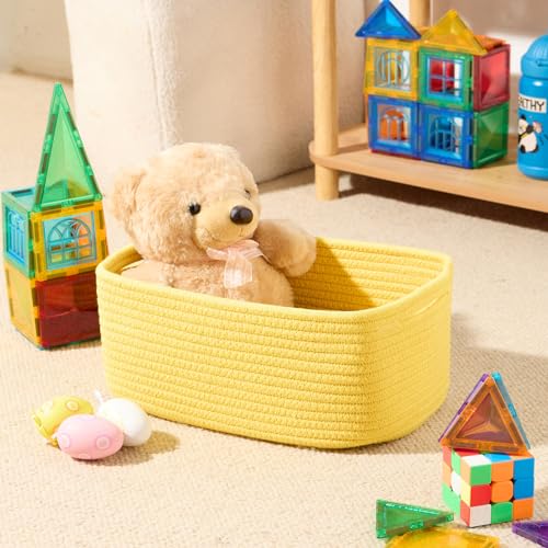 Small Storage Baskets for Organizing (4 Count)