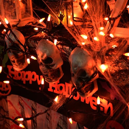 Candy Corn Halloween Lights (75 Foot)