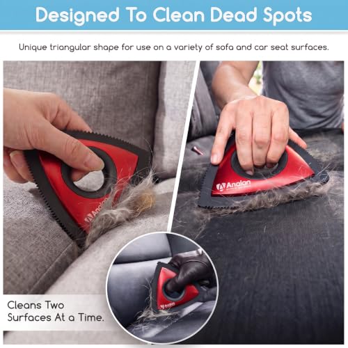 Mini Pet Hair Remover for Car Detailing Dog Hair Tool Brush
