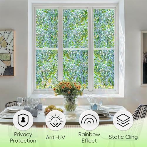 Stained Glass Window Film (464.74 sq inch)