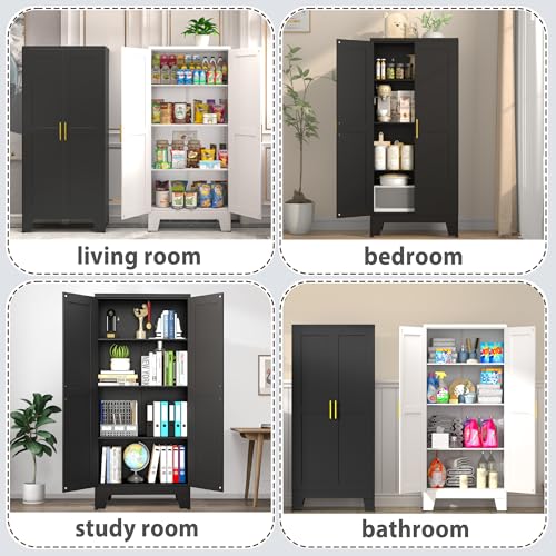 61.02" Kitchen Pantry Cabinet