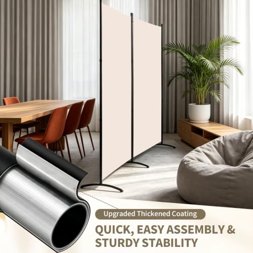 Extra Wide 2 Panel Room Divider