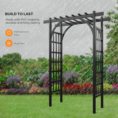 Garden Arbor PVC Wedding Arch for Ceremony Party