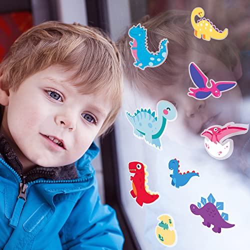 Window Clings Stickers for Kids Window Gel Clings Decals Thick Gel Clings Toddlers and Adults Classroom Home Nursery Airplane Birthday Party Supplies
