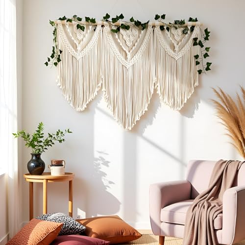 large macrame wall hanging