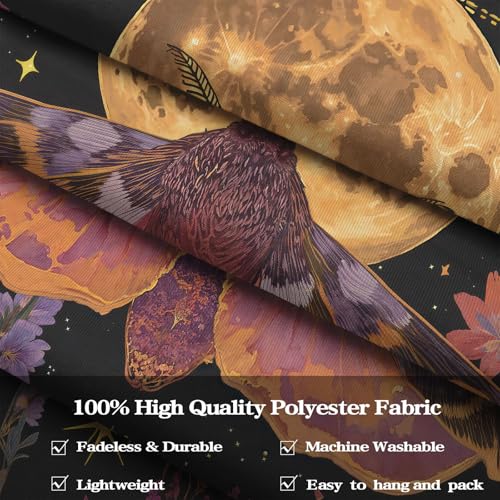Mystical Moth Tapestry