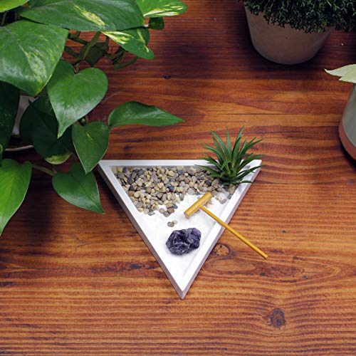 Mini Zen Garden Kit with White Sand