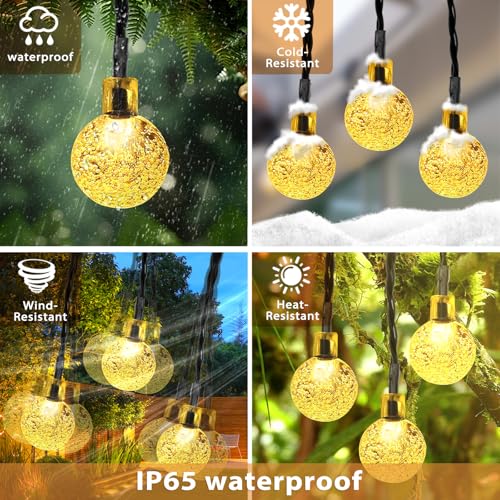 Outdoor Solar String Lights (2 Count)