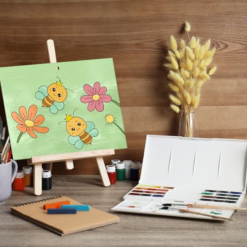 10 Pieces Large Cute Animals Unfinished Wood Crafts to Paint for Adults