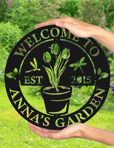 Custom Metal Garden Decor