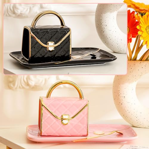 2 Sets Coffee Mug Elegant Handbag Shaped Cup