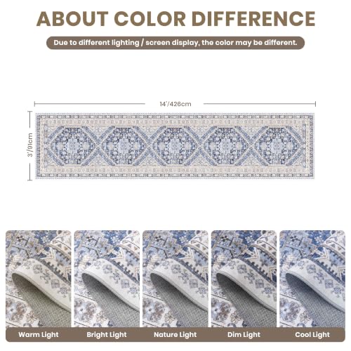 3x14 Runner Rug Non Slip (42 Sq Ft)