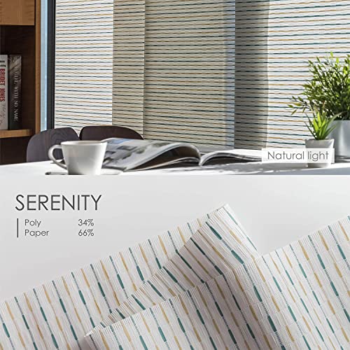 Panel Blinds Room Divider 45.8"