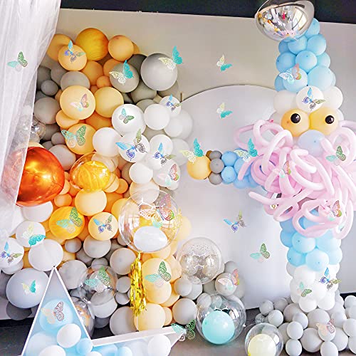 3D Butterfly Wall Decor (72 Count)