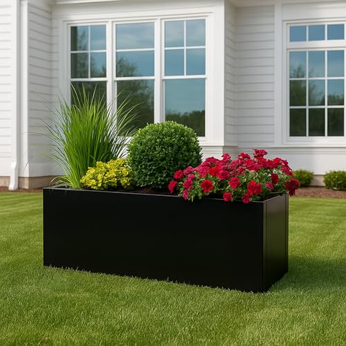 38”Lx15”Wx16”H Large Rectangular Planter