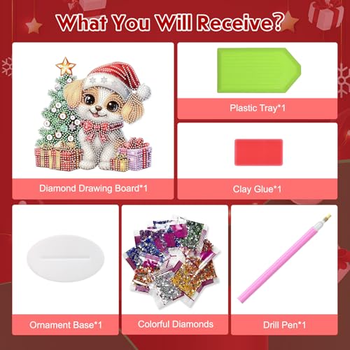 Christmas Diamond Art Tabletop Kits