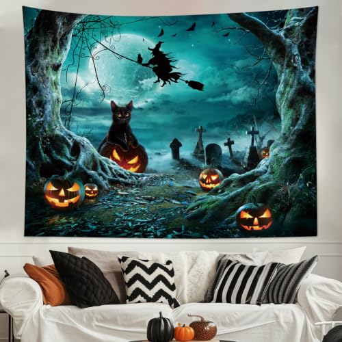 Spooky Halloween Tapestry