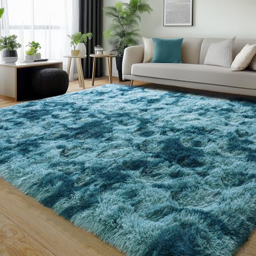 Soft Rug for Living Room Bedroom Large Comfy Modern Shaggy Fuzzy for Kids (35 Sq Ft)