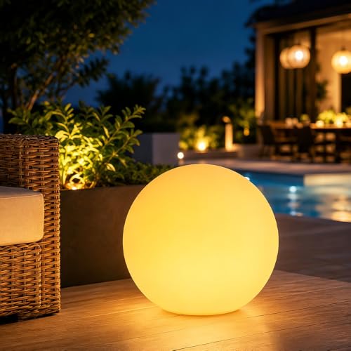 10 in Solar Globe Light