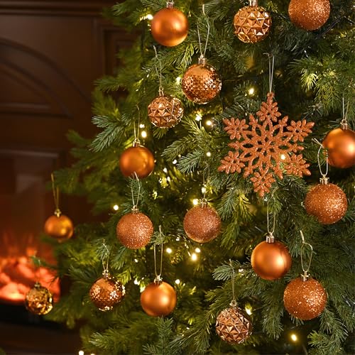 50ct Christmas Tree Decorations Ball Ornaments 2 Inches (50 Count)