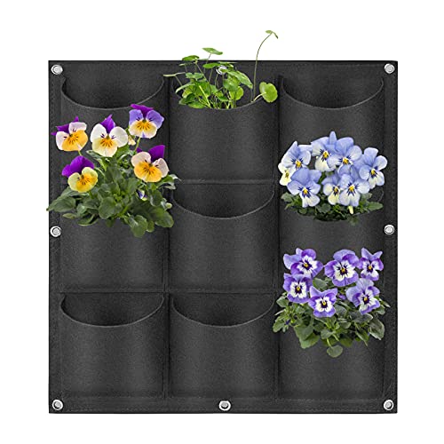 9 Pockets Hanging Planter Bags