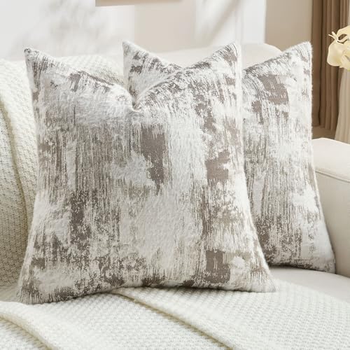 Pack of 2 Faux Cashmere Throw Pillow Covers 26x26 Inch (2 Count)