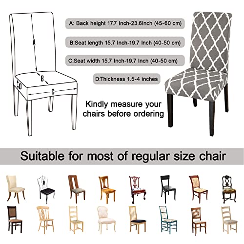 Dining Room Chair Covers Set of 8