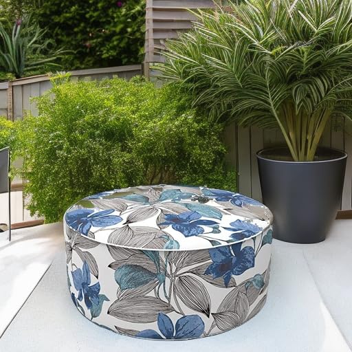 Inflatable Stool Ottoman Footrest with Handle