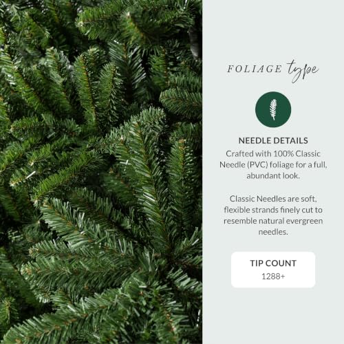 5.5 ft Unlit Classic Blue Spruce