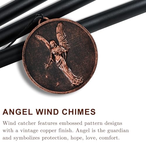34" Angel Wind Chimes for Outside