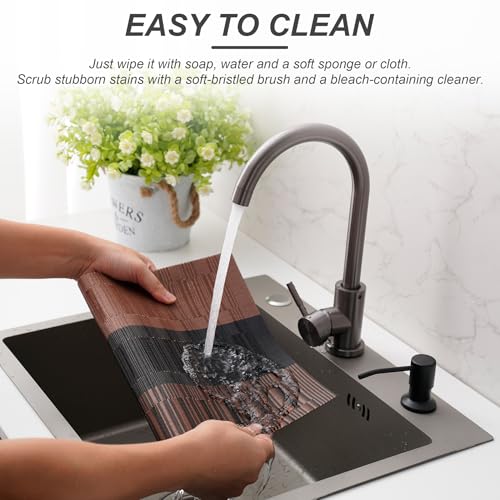 Placemats Set of 6 Washable Indoor (6 Count)