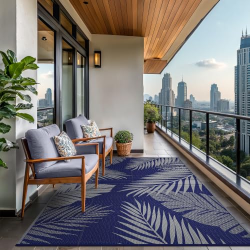 Outdoor Rug Waterproof Plastic Rugs for Patio