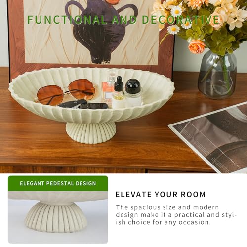 14.5" Large Decorative Long Bowl decor