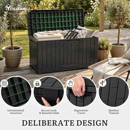 60 Gallon Outdoor Storage Box