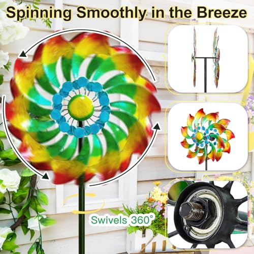 Wind Spinner Metal Large Wind Spinners Outdoor