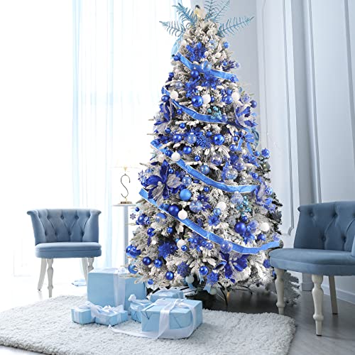 Clear Christmas Ball Ornaments (24 Count)