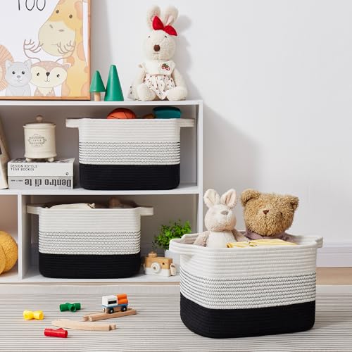 Storage Basket for Organizing 3 Pack (3 Count)
