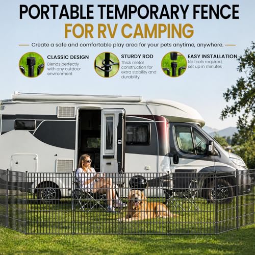 No Dig Garden Fence