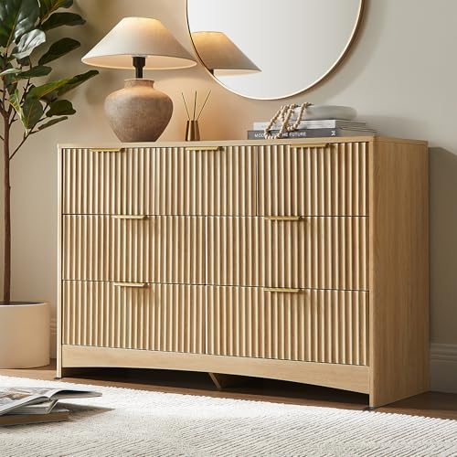 Fluted 7 Drawer Dresser