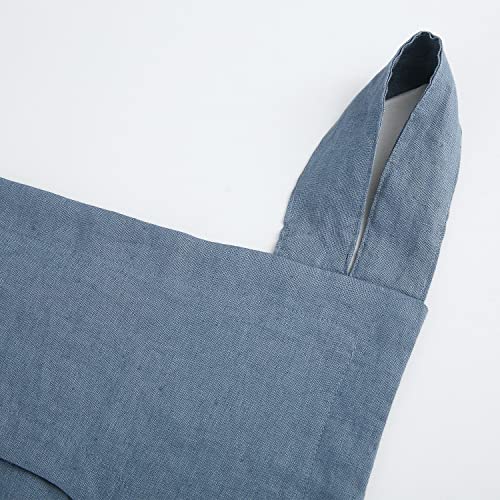 100% Linen Door Hanging Laundry Hamper Bag