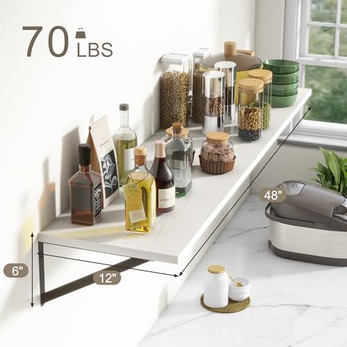 12 Inch Deep Floating Shelves