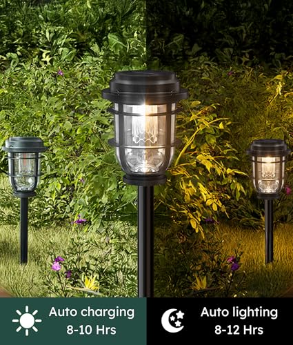 8 Pack Solar Pathway Lights (8 Count)