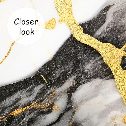 Black and Gold Marble Wallpaper wall murals for Bedroom 182"x120"