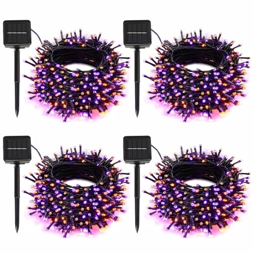 Solar String Lights Outdoor (4 Count)