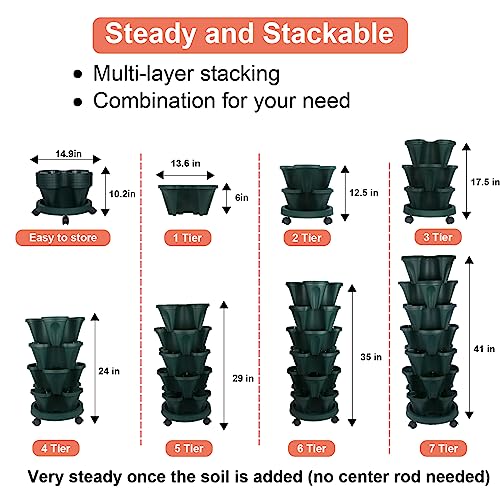 Vertical Planter Tower (2 Count)