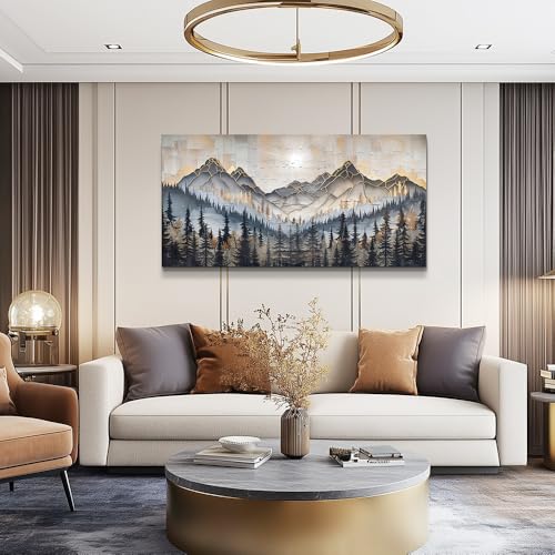 Large Wall Art For Bedroom Wall Decor For Living Room Modern Office Dining Room Decor Abstract Ink