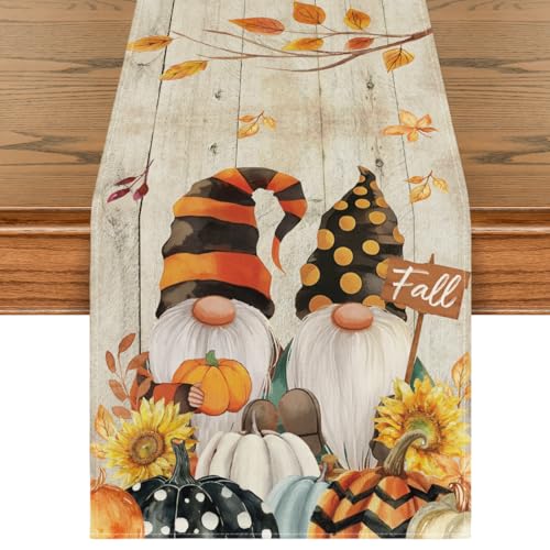 210 GSM Fall Table Runner Home Party Decor 13x90 Inch