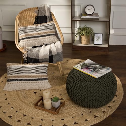 Round Pouf Ottoman