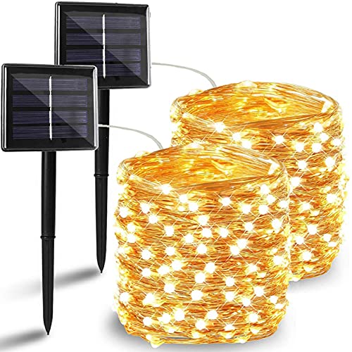 Solar String Lights Outdoor (2 Count)